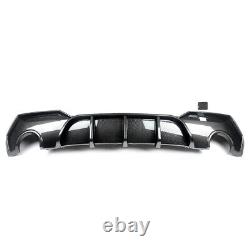 For BMW 4 Series G22 G23 M Performance Style Rear Diffuser Carbon Fiber Look 20+