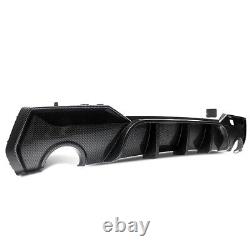 For BMW 4 Series G22 G23 M Performance Style Rear Diffuser Carbon Fiber Look 20+