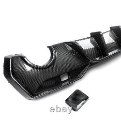 For BMW 4 Series G22 G23 M Performance Style Rear Diffuser Carbon Fiber Look 20+