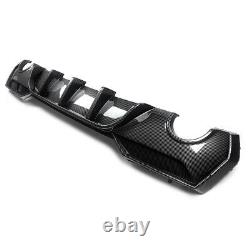 For BMW 4 Series G22 G23 M Performance Style Rear Diffuser Carbon Fiber Look 20+