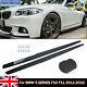 For Bmw 5 F10 F11 M Performance Carbon Look Side Skirts Add On Extensions Blades