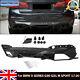 For Bmw 5 Series G30 G31 Rear Bumper Diffuser Spoiler M Performance Carbon Look