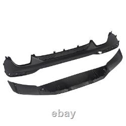 For BMW 5 Series G30 G31 Rear Bumper Diffuser Spoiler M Performance Carbon Look