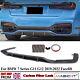 For Bmw 7series G11 G12 19+ Rear Bumper Diffuser M Performance Style Carbon Look