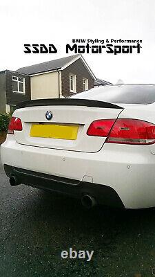 For BMW E92 Coupe E92 M3 Coupe Dry Carbon Performance Style High Kick Spoiler