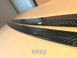 For BMW F10 F11 Carbon Performance M5 SIDE SKIRTS SILL COVERS Sport Blades Pair