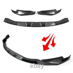 For BMW G80 G82 G83 M3 M4 2021+ Carbon Look Front Splitter M Performance Style