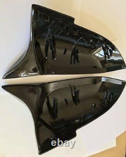 For BMW M2 F87 2015+ Carbon Fiber M Performance Wing Mirror Cover Caps OEM-Fit