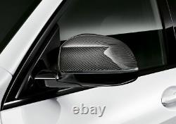 For BMW X4 G02 Side Mirror GENUINE Covers M Performance Add On Carbon Fiber