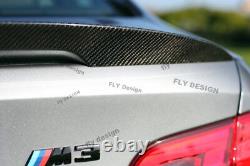 For BMW e90 Tuning Carbon Spoiler Rear Demolition Edge Performance Style Lip Levre
