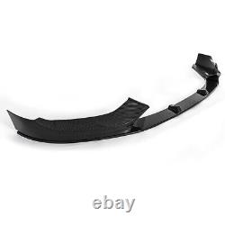 For Bmw 1 Series F20 F21 2015-19 M Performance Front Splitter Lip Valance Carbon