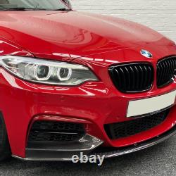 For Bmw 2 Series F22 F23 14-21 M Sport Performance Front Splitter Lip Carbon