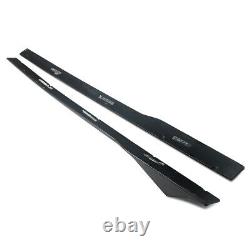 For Bmw 2 Series F87 M2 Side Skirts Extension Blades M Performance Carbon Look