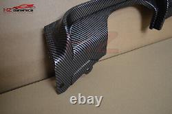 For Bmw 3 Series F30 F31 M Performance Carbon Look Rear Diffuser Valance Spoiler