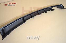 For Bmw 3 Series F30 F31 M Performance Carbon Look Rear Diffuser Valance Spoiler