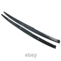 For Bmw 3 Series F30 F31 M Performance Side Skirts Extension Blade Carbon Look