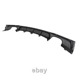 For Bmw 3 Series F30 Msport Performance Quad Rear Diffuser Splitter Carbon Style