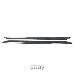 For Bmw 3 Series G20 G21 G28 M Performance Side Skirt Extension Carbon Look Uk