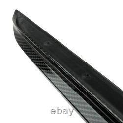 For Bmw 3 Series G20 M Performance Side Skirt Extensions Lip Blade Carbon Look