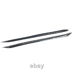 For Bmw 3 Series G20 Side Skirt Extensions Lip Blade M Performance Carbon Look