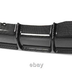 For Bmw 4 Ser F32 F33 F36 Performance M Sport Rear Diffuser Valance Carbon Look