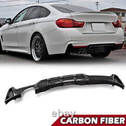 For Bmw 4 Series F32 F33 F36 M Performance Carbon Fiber Rear Diffuser Valance