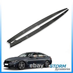 For Bmw 4 Series F32 M-performance 2013-2020 Side Skirt Extensions Carbon Style