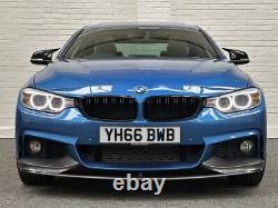 For Bmw 4 Series M Performance Carbon Look Rear Diffuser + Front Lip Splitter