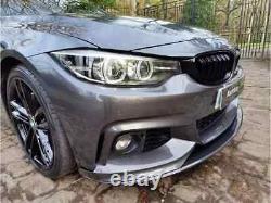 For Bmw 4 Series M Performance Carbon Look Rear Diffuser + Front Lip Splitter