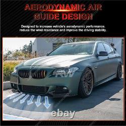 For Bmw 5 Series F11 F10 M Performance Front Lip Splitter Carbon Look Oem Fit