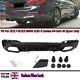 For Bmw 5 Series G30 G31 M Performance M5 Style Rear Bumper Diffuser Carbon Look