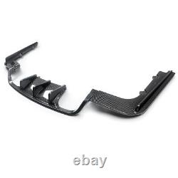 For Bmw E92 E93 M3 Carbon Look Performance Rear Diffuser Quad Exhaust 2008-2013