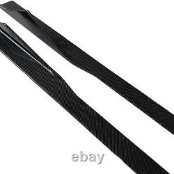 For Bmw F22 2 Series F87 M2 Carbon Fibre Look Side Skirt M Performance Style 15+