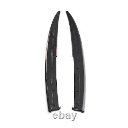 For Bmw F30 F31 Side Skirt Extension Blade M Performance Style Carbon Look 12-19