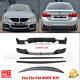 For Bmw F32 F33 F36 M Performance Carbon Bodykit Front Lip Splitter Diffuser