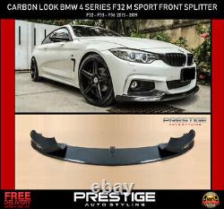 For Bmw F32 F33 F36 M Performance Carbon Bodykit Front Lip Splitter Diffuser