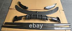 For Bmw F32 F33 F36 M Performance Carbon Bodykit Front Lip Splitter Diffuser