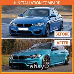 For Bmw F80 F82 F83 M3 M4 Carbon Fiber Front Splitter Lip Spoiler M Performance