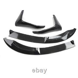 For Bmw F80 F82 F83 M3 M4 Carbon Fiber Front Splitter Lip Spoiler M Performance