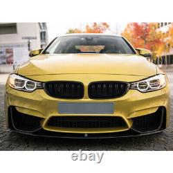 For Bmw F80 F82 F83 M3 M4 Carbon Look Front Splitter Lip Spoiler M Performance