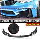 For Bmw F80 F82 F83 M3 M4 M Performance Front Splitter Lip Spoiler Carbon Style
