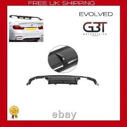 For Bmw F80 F82 F83 M3 M4 Performance Rear Diffuser Valance Carbon Fibre Lip 15+