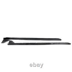 For Bmw G80 G82 G83 M3 M4 Performance Side Skirt Extension Lip Carbon Fiber Look