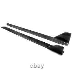 For Bmw G80 G82 G83 M3 M4 Performance Side Skirt Extension Lip Carbon Fiber Look