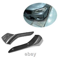 For Bmw M2 F87 Competition M Performance Carbon Fibre Front Corner Splitters Lip