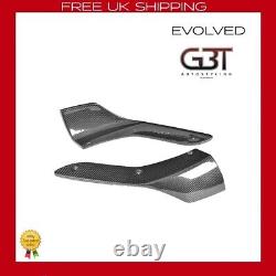 For Bmw M2 F87 Front Corner Splitter Lips Comp M Performance Carbon Fibre Uk