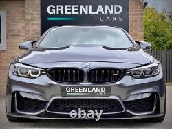 For Bmw M3 M4 F80 F82 Front Lip Splitter M Performance Style Carbon Look 14+