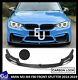 For Bmw M3 M4 F80 F82 Front Lip Splitter M Performance Style Carbon Look 14-19