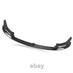 For Bmw M3 M4 F80 F82 Front Lip Splitter M Performance Style Carbon Look 14-19