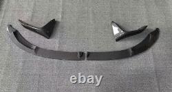 For Bmw M3 M4 F80 F82 Front Lip Splitter M Performance Style Carbon Look 14-19